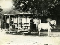 Konjski tramvaj, ljetna kola, Rudolf Mosinger oko 1910. godine
